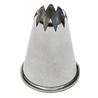Насадка для кондитерского мешка Закрытая звезда d 10 мм, металл, P.L. Proff Cuisine