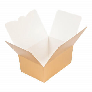 Коробка для кондитерских изделий, 250 г, золотая, 11,5*7,5*5 см, картон, 1 шт, Garcia de Pou