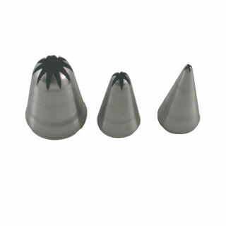 Насадка для кондитерского мешка Martellato Звезда d 2 мм, металл, Италия